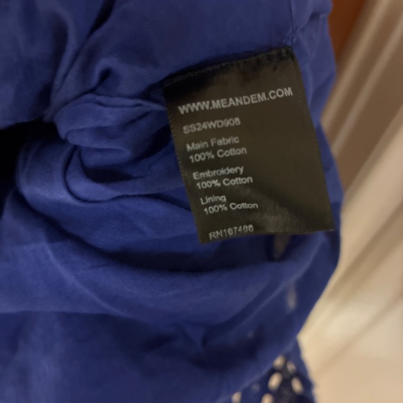 ME+EM NWT Lace Flower Bespoke Broderie Maci Halter Dress - Picture 5 of 7